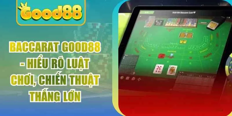 Baccarat Good88 - Hiểu Rõ Luật Chơi, Chiến Thuật Thắng Lớn