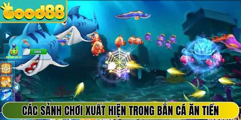 Các sảnh chơi xuất hiện trong bắn cá ăn tiền