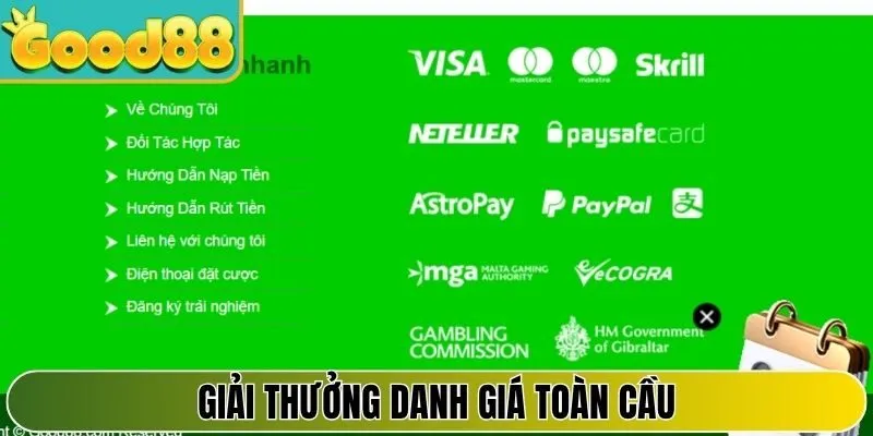 Giải thưởng danh giá toàn cầu, khách quan từ 100 chuyên gia